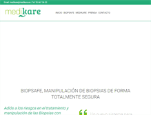 Tablet Screenshot of medikare.eu